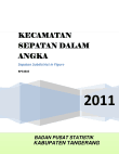 Kecamatan Sepatan Dalam Angka 2011