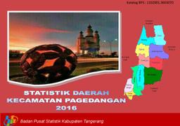 Pagedangan Subdistrict Regional Statistics 2016