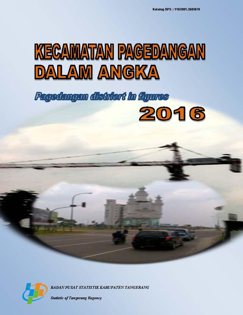 Kecamatan Pagedangan Dalam Angka 2016