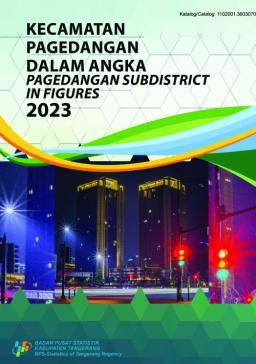 Kecamatan Pagedangan Dalam Angka 2023