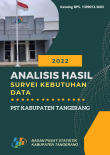 Analisis Hasil Survei Kebutuhan Data BPS Kabupaten Tangerang 2022